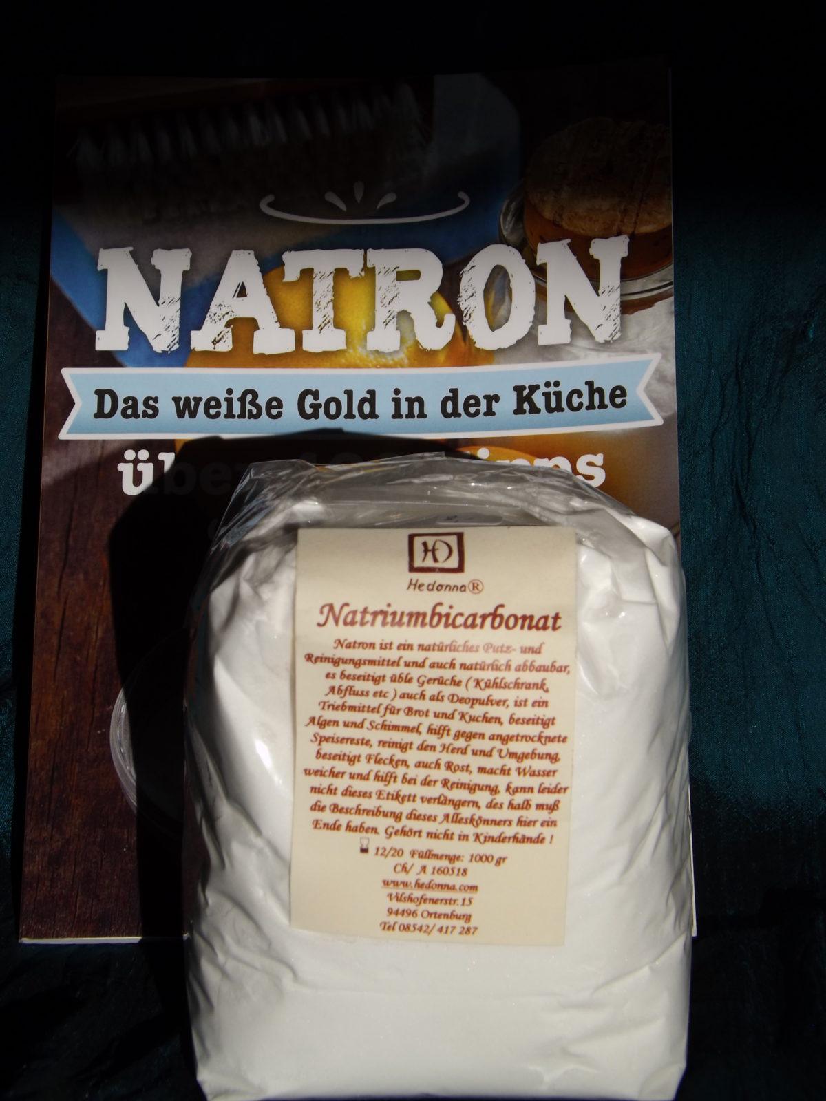 Natron (Natriumbicarbonat) Hedonna Lebenswürdigkeiten